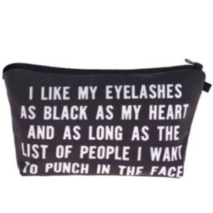 Jom Tokoy Graphic Words Makeup Bag